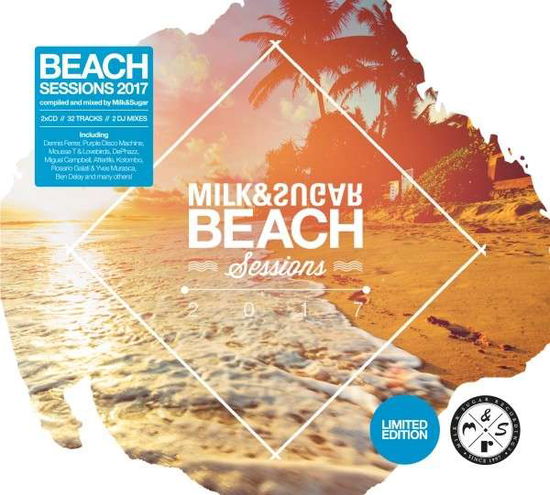 Cover for Various / Milk &amp; Sugar (Mixed By) · Beach Sessions 2017 (CD) (2017)