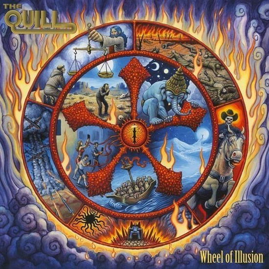 Cover for The Quill · Wheel of Illusion (CD) [Digipak] (2024)