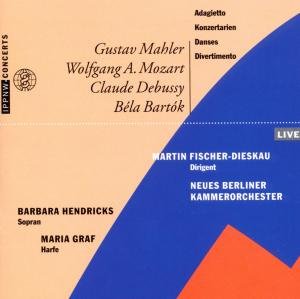 Cover for Wolfgang Amadeus Mozart (1756-1791) · Barbara Hendricks - Benefizkonzert 29.2.1992 Berlin (CD) (2010)