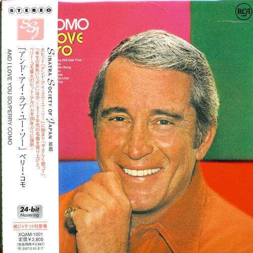 And I Love You So - Perry Como - Música - 3D - 4582260930014 - 23 de agosto de 2006