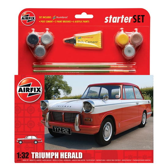 1/32 Triumph Herald Model Set - Airfix - Merchandise - Airfix - 5014429552014 - 