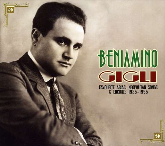 Cover for Gigli Beniamino · Favourite Arias (CD) (2008)