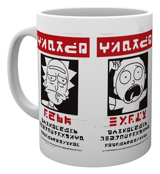 Cover for Gb Eye · Rick And Morty: Wanted (Tazza) (Leketøy)
