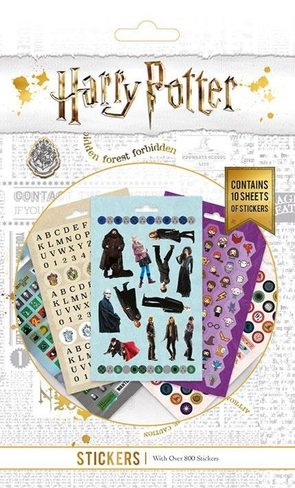 Cover for Stickers · HARRY POTTER - 800 Sticker Set (Spielzeug) (2021)