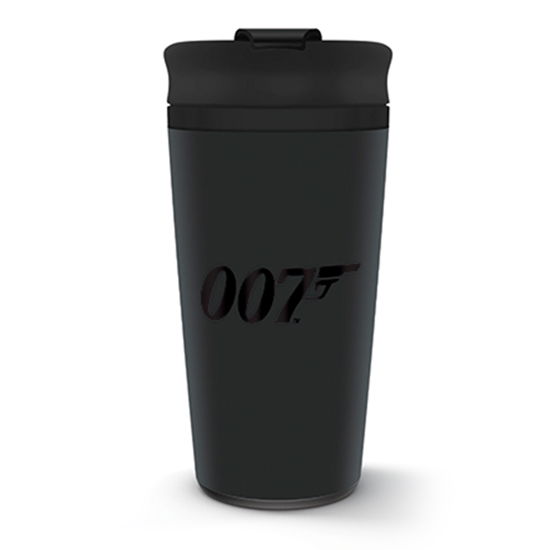 James Bond 007: Pyramid - 007 (Metal Travel Mug / Metallic Travel Mug) - Pyramid International - Fanituote - Pyramid Posters - 5050574254014 - maanantai 23. maaliskuuta 2020