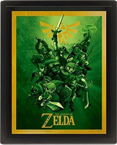 LEGEND OF ZELDA - 3D Lenticular Poster 26X20 - Lin - Nintendo: Pyramid - Koopwaar - Pyramid Posters - 5050574861014 - 7 februari 2019