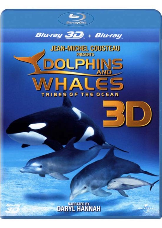 Cover for Dolphins &amp; Whales · Dolphins And Whales - Tribes Of The Ocean 2D + 3D (Blu-Ray) (2010)