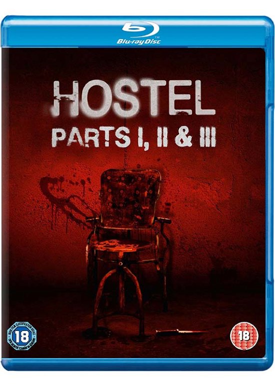 Cover for Hostel Parts 1-3 · Hostel 1-3 (Blu-ray) (2016)
