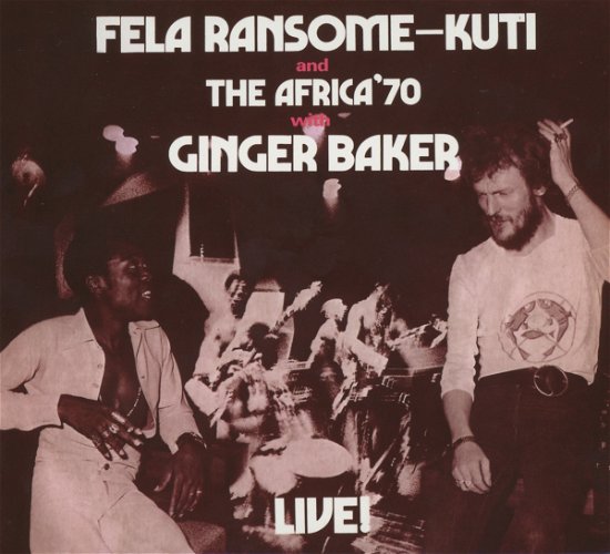 Cover for Fela Kuti · Fela With Ginger Baker Live! (CD) [Remastered edition] (2013)