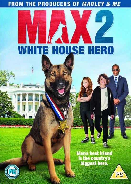 Cover for Max 2white House Hero Dvds · Max 2 - White House Hero (DVD) (2017)