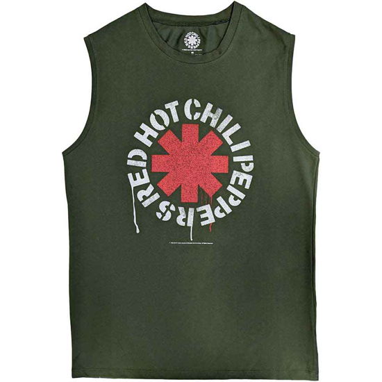 Cover for Red Hot Chili Peppers · Red Hot Chili Peppers Unisex Tank T-Shirt: Stencil (T-shirt) [size M]