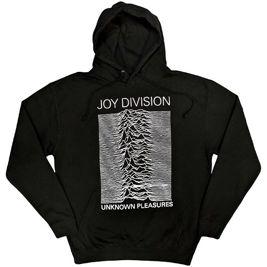 Joy Division Unisex Pullover Hoodie: Unknown Pleasures FP - Joy Division - Merchandise -  - 5056737202014 - 