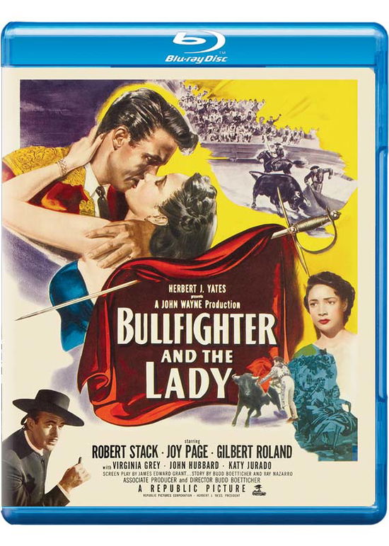 Cover for Budd Boetticher · Bullfighter And the Lady Limited Edition (Blu-Ray) [Limited edition] (2022)