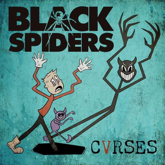 Cover for Black Spiders · Cvrses (LP) (2025)