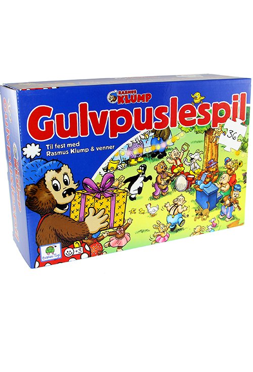 Rasmus Klump Gulvpuslespil - Til fest med vennerne -  - Outro - Barbo Toys - 5704976074014 - 4 de novembro de 2020