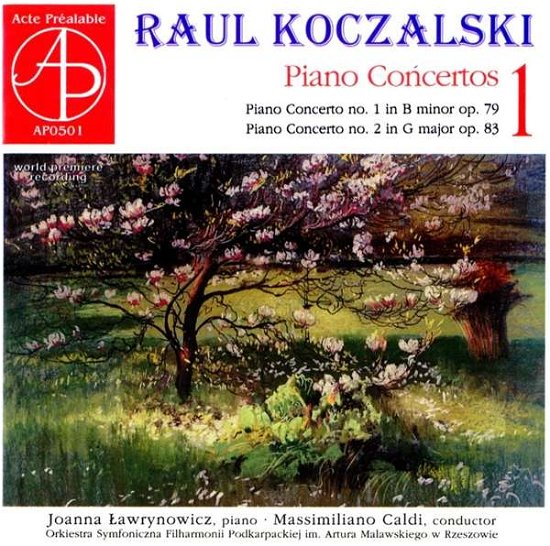 Cover for Joanna Lawrynowicz / Massimiliano m.m. · Klaverkoncerter nr. 1 &amp; nr.2 (CD) (2018)