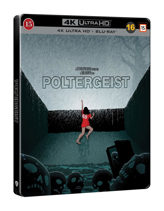 Poltergeist - Steelbook (4k+Bd) - Wizarding World - Elokuva - Warner - 7333018024014 - maanantai 3. lokakuuta 2022