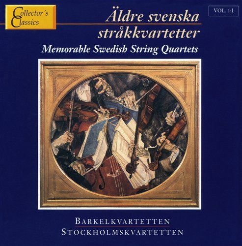 Cover for Barkelkvartetten · Aldre Svenska Strakkvartetter 1 (CD) (2019)