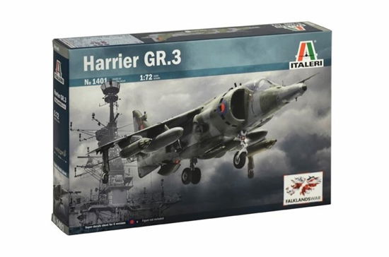 Cover for Italeri · 1:72 Harrier Gr.3 Falklands War (Spielzeug)