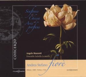 Sinfonie da Chiesa ed Arie profane Concerto Klassisk - Sopranist A. Manzotti - Música - DAN - 8012665201014 - 2012