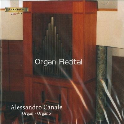 Cover for Alessandro Canale · Organ Recital (CD) (2022)