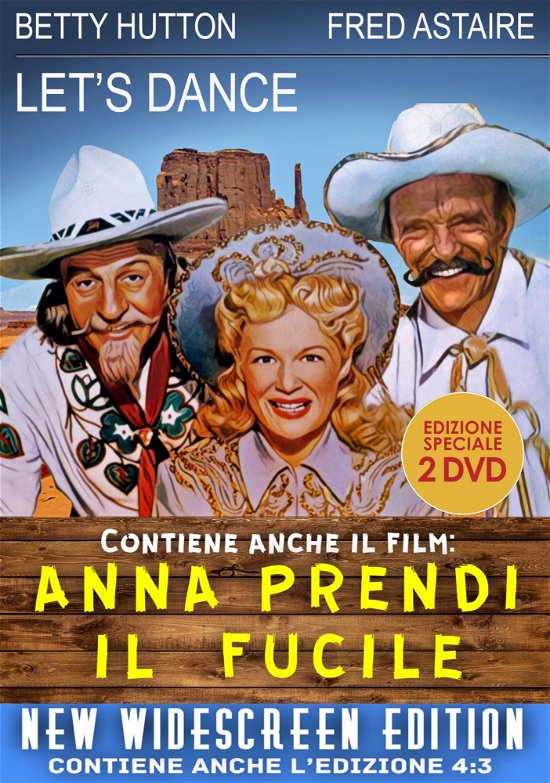 Cover for Let's Dance / Anna Prendi Il F · Let'S Dance / Anna Prendi Il Fucile (DVD) (2019)