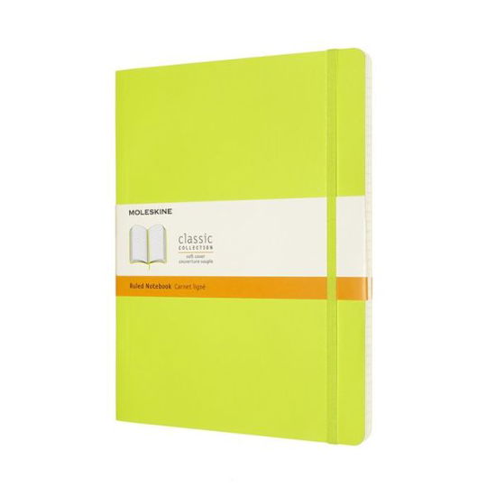 Cover for Moleskin · Moleskine Extra Large Ruled Softcover Notebook: Lemon Green (Book) (2020)