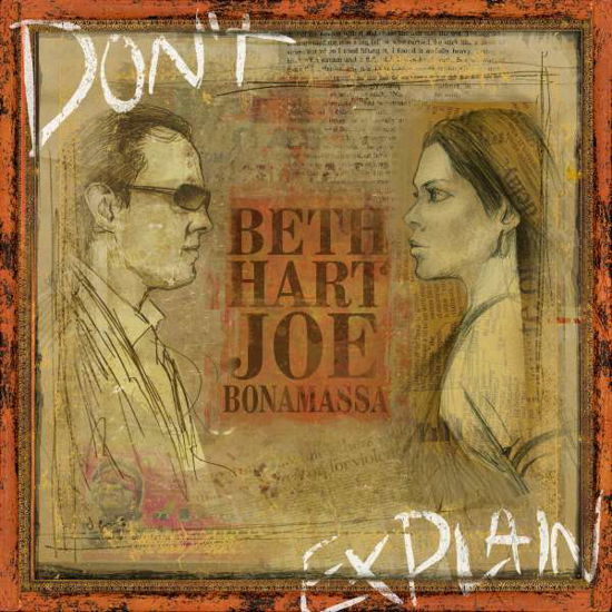 Don't Explain - Beth Hart & Joe Bonamassa - Musiikki - MASCO - 8712725735014 - maanantai 26. syyskuuta 2011