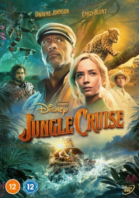 Cover for Jungle Cruise (DVD) (2021)