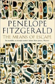 Cover for Penelope Fitzgerald · The Means of Escape (Taschenbuch) (2001)