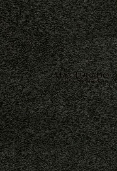 Cover for Unilit · Max Lucado La Biblia Edicion De Promesas-rvr 1960 (Leather Book) [Black Imitation] (2015)
