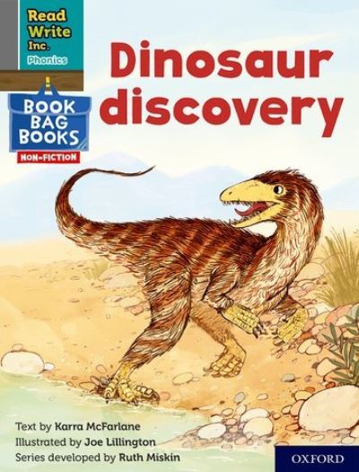 Cover for Karra McFarlane · Read Write Inc. Phonics: Dinosaur discovery (Grey Set 7 NF Book Bag Book 12) - Read Write Inc. Phonics (Paperback Book) (2022)