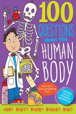 Cover for Inc Peter Pauper Press · 100 Questions about the Human Body (Gebundenes Buch) (2019)