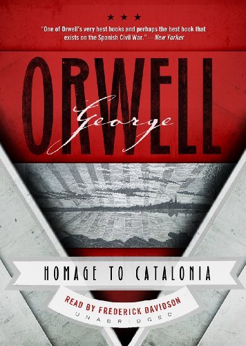 Cover for George Orwell · Homage to Catalonia (Lydbog (CD)) [Library, Unabridged Library edition] (1992)