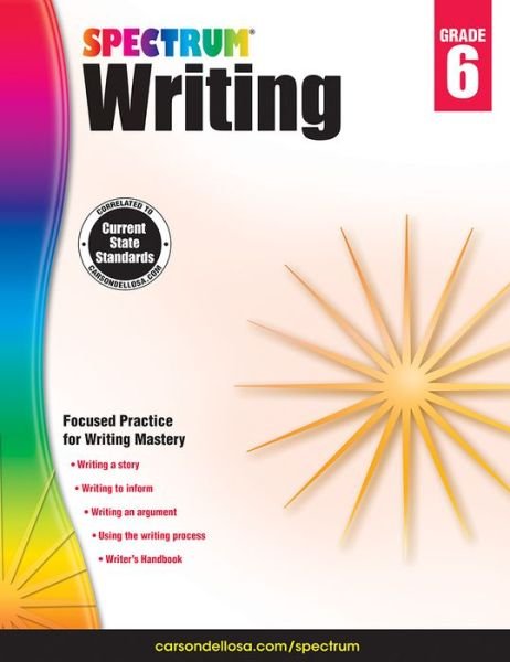 Cover for Spectrum · Spectrum Writing Grade 6 (Pocketbok) (2014)