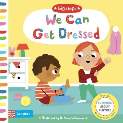 Cover for Campbell Books · We Can Get Dressed: Putting on My Clothes - Campbell Big Steps (Tavlebog) (2019)