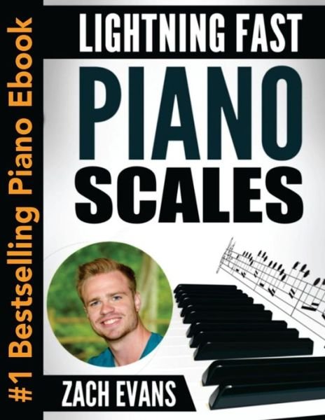 Cover for Zach Evans · Lightning Fast Piano Scales (Paperback Book) (2016)