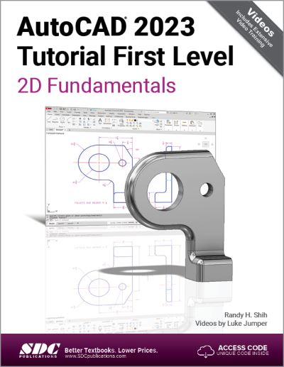 Cover for Randy H. Shih · AutoCAD 2023 Tutorial First Level 2D Fundamentals (Paperback Book) (2022)