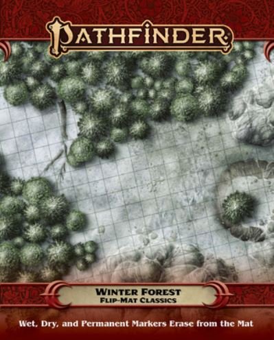 Pathfinder Flip-Mat Classics: Winter Forest - Jason Engle - Boeken - Paizo Publishing, LLC - 9781640785014 - 7 maart 2023