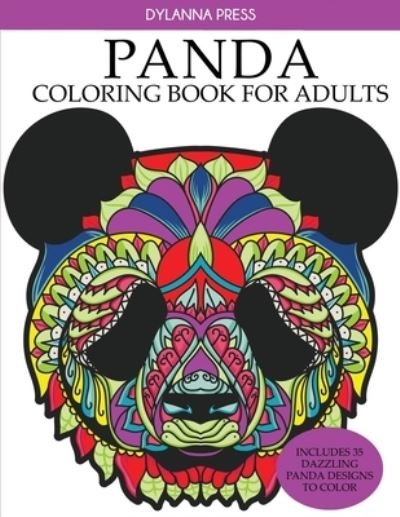 Cover for Dylanna Press · Panda Coloring Book for Adults (Paperback Book) (2020)