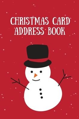 Cover for Amy Newton · Christmas Card Address Book (Paperback Book) (2020)