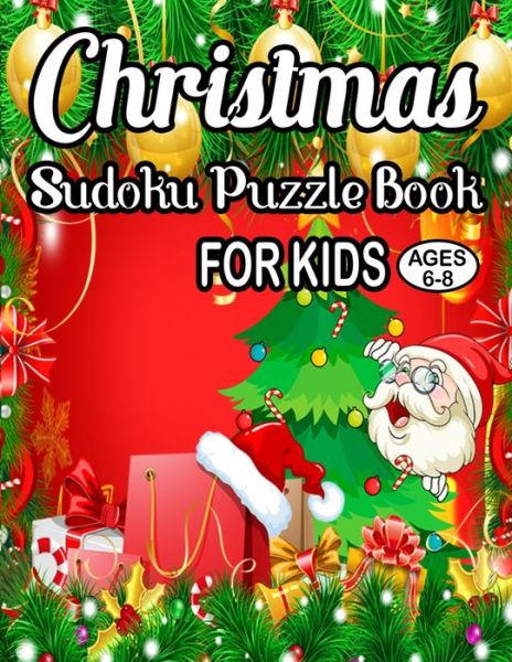 Cover for Rainbow Publishing · Christmas Sudoku Puzzle Book For Kids Ages 6-8 (Paperback Book) (2019)