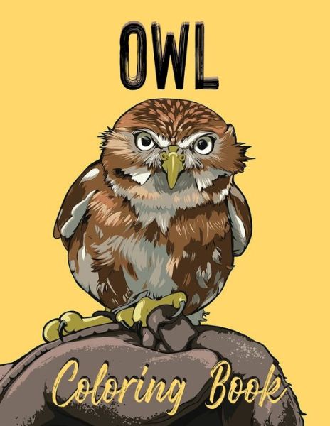 Cover for Alex Dee · Owl Coloring Book (Paperback Book) (2019)