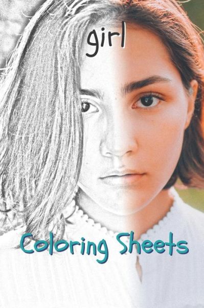 Cover for Coloring Books · Girl Coloring Sheets (Paperback Book) (2019)