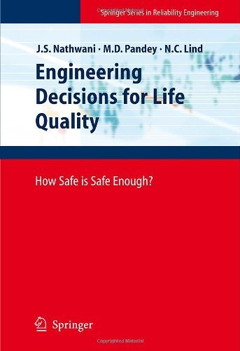 Cover for Jatin S. Nathwani · Engineering Decisions for Life Quality: How Safe is Safe Enough? - Springer Series in Reliability Engineering (Gebundenes Buch) [2009 edition] (2009)