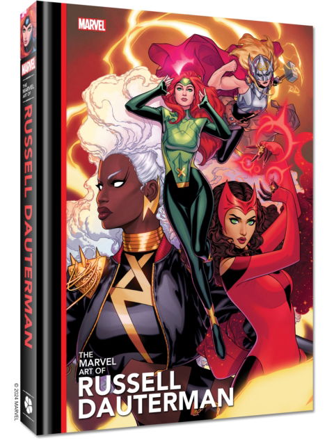 Cover for The Marvel Art of Russell Dauterman (Hardcover Book) (2024)