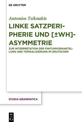 Cover for Tsiknakis · [±wh]-Asymmetrie und linke Sa (Book) (2022)