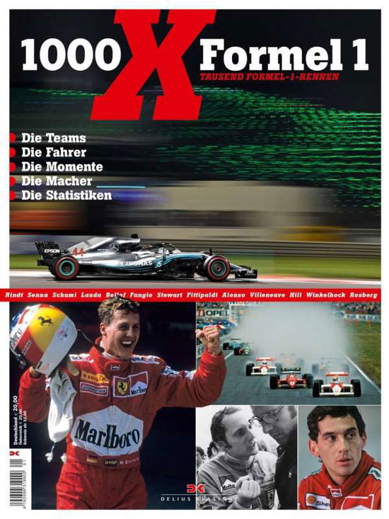 Cover for Brümmer · 1000 x Formel 1 (Book)