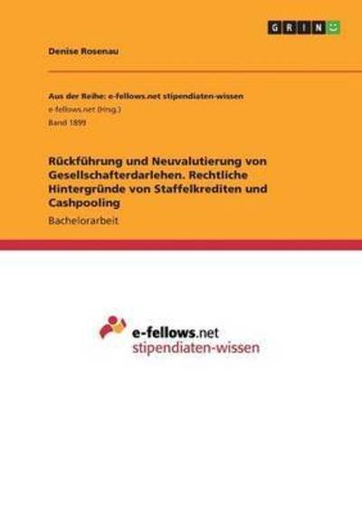 Cover for Rosenau · Rückführung und Neuvalutierung (Bog)