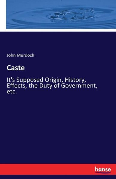 Cover for Murdoch · Caste (Book) (2017)